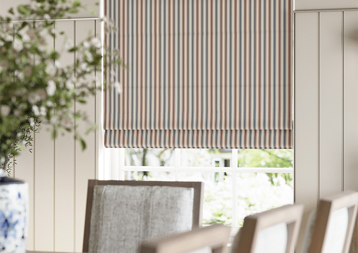 The British Stripe Co. Mary, Teignbridge No.2 - Twist&Fit Roman Blind - Image 5